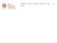 Tablet Screenshot of eglise-aubergenville.org